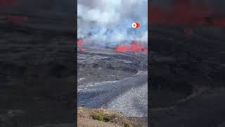 Kilauea volcano erupts again on Hawaiis Big Island [upl. by Peedus]