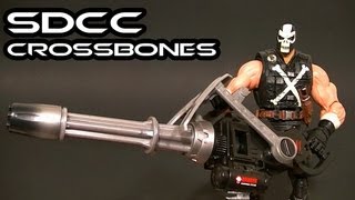 Marvel Legends Thunderbolts CROSSBONES SDCC Exclusive Figure Review [upl. by Yentnuoc]