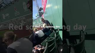 Red sox opening day RIP Tim Wakefield fly high 🕊️ [upl. by Snej]