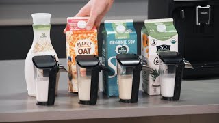 Can alternative milks work in the Philips LatteGO milk frothing system [upl. by Pittman]