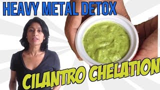 Cilantro Chelation  Cilantro chelation for heavy metal detox [upl. by Niatirb]