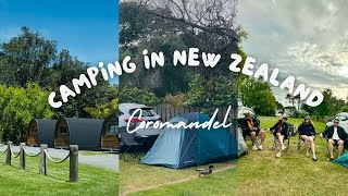 CAMPING IN NEW ZEALAND  COROMANDEL [upl. by Hazlip]