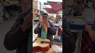 Ecuadors Traditional Flute 😀🇪🇨 [upl. by Notsirb]