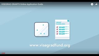 HOW TO APPLY Visegrad Grants Application Guide [upl. by Droffilc51]