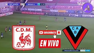 DEPORTIVO MORON  BROWN DE ADROGUE EN VIVO  PRIMERA NACIONAL 2024 [upl. by Saturday728]