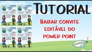 Tutorial para baixar arquivo editável no PowerPoint [upl. by Medora840]