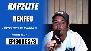 Nekfeu  « Parfois j’écris des trucs que je regrette après » [upl. by Noet20]