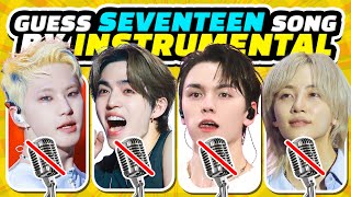 GROUP SONG INSTRUMENTAL 5 SEVENTEEN EDITION  KPOP QUIZ [upl. by Ferde]