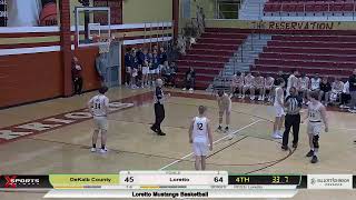 Loretto High School vs DeKalb County High School Mens Basketball  12222023  Adidas Classic [upl. by Artenak]