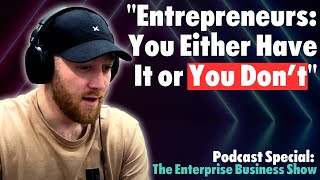 Honest Entrepreneurship Chat Toby Burns on The Enterprise Show [upl. by Brindell]