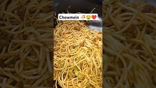 Homemade🍜Chowmein🤤 shorts chowmein eating recipe [upl. by Latta]