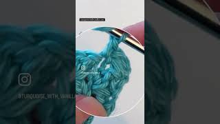 How to crochet the grit stitch shorts [upl. by Patin]