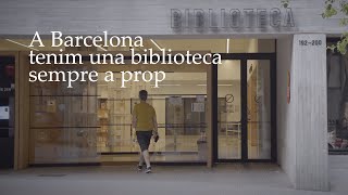 A Barcelona tenim una biblioteca sempre a prop [upl. by Gluck]