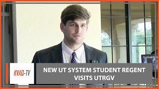 New UT System Student Regent visits UTRGV [upl. by Joyann]