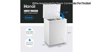 WANAI Chest Freezer 35 CuFt Review Is This EnergySaving Mini Freezer Worth Your Space [upl. by Ydisahc]