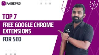 Free SEO Extension  Free Chrome Extensions for SEO  Free SEO Course by Google  FAIDEPRO [upl. by Sac926]