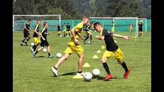 Das war die EVONIK Fußballschule des BVB 2018 in Westendorf in Tirol [upl. by Styles]