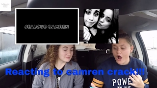 REACTNG TO CAMREN CRACKHUMOR Jealous Lauren [upl. by Ariat]