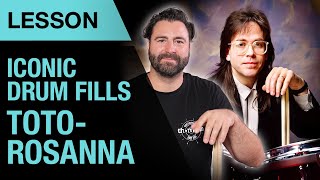 Iconic Drum Fills  Toto  Rosanna  Lesson  Thomann [upl. by Suiramed342]