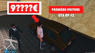 GTA V RP 2 Jachète ma VOITURE Folie [upl. by Adnuhsar]