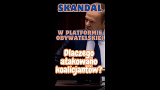 Skandal w Platformie Obywatelskiej Afera Moralesa [upl. by Ahtnamas]