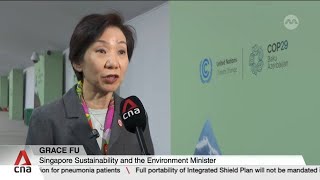 COP29 A lot of progress made on Article 6 of Paris Agreement says Grace Fu [upl. by Rabin]