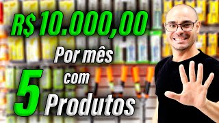 â€‹ðŸ”µ DESCUBRA OS 5 PRODUTOS QUE PODEM TE FAZER GANHAR R 1000000 POR MÃŠS [upl. by Dent]