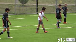 Ontario Cup Soccer Under 13  Sarnia FC vs Kitchener TFC Academy [upl. by Yrrot570]