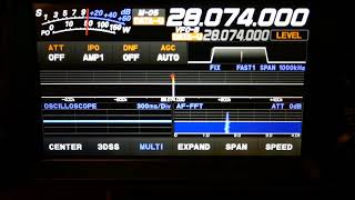 Yaesu FT710 WSJTX FT8 settings for 50w max [upl. by Hadwyn]