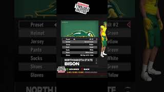 NDSU New Uniforms in College Football Revamped V21 [upl. by Pavior]