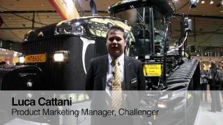 Challenger MT800C track tractor walkaround with Luca Cattani  Day Two Agritechnica 2011 [upl. by Kronfeld]