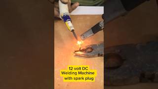 Welding machine making with spark plug shorts [upl. by Sibyl434]