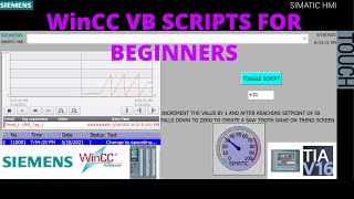 WinCC VB Scripts for Beginners  Siemens TIA Portal VB Script  Visual Basic Script  Visual Basic [upl. by Kcirtapnhoj]