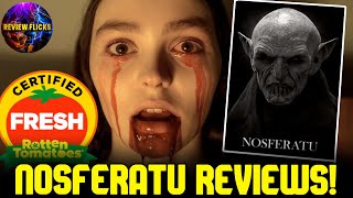 NOSFERATU Rotten Tomatoes Score Shocks Fans – Is It Good or Bad [upl. by Aysan]