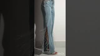 Trending jeans for girlslatest Jeans design for girls jeans design for girls Trendycloset30 [upl. by Remot]