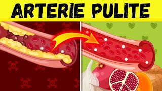 Questi 10 ALIMENTI puliscono le ARTERIE e SALVANO il tuo CUORE 🫀 [upl. by Mcdonald]