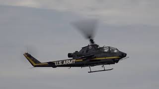 Owensboro Air Show 2023 Sky Soldiers AH1F Cobra amp UH1 Huey demo [upl. by Pamelina]