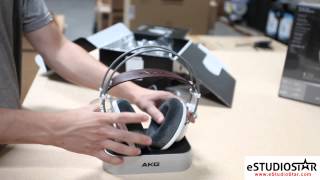 AKG K701  AKG K702 STUDIO REFERENCE HEADPHONE OVERVIEW  UNBOXING [upl. by Sorcim325]