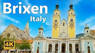 Brixen Italy  Walking Tour 4K Ultra HD [upl. by Notrab]