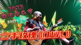 2023张北音乐节，二手玫瑰《仙儿》炸裂现场！全场沸腾，惊呆众人 [upl. by Novar334]