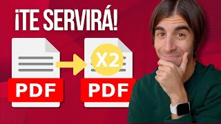 Cómo DUPLICAR PÁGINAS en PDF  DUPLICAR UNA HOJA o MÁS [upl. by Shanney]