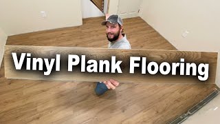 How to Install Vinyl Plank Flooring  Lifeproof LVP [upl. by Merry2]