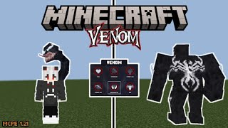 VENOM  MODS MCPE SUPPORT v121 [upl. by Madden829]