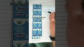 Vicks action 500mg tablet ka use in hindimedicine 💊 [upl. by Stoughton]