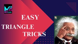 Easy Triangle TricksMaster Triangle Tricks in Minutes Math Elevate  Math Elevate [upl. by Lamoree]