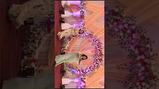 sangeet program dance for bride wedding sangeetdance [upl. by Eyks]