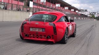 TVR T350T  Amazing Fast Accelerations [upl. by Annodahs]