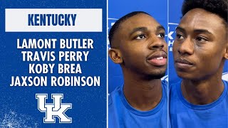 Kentucky basketball players on why they chose to play for Mark Pope and the Wildcats [upl. by Viglione679]