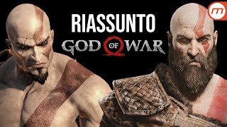 GOD OF WAR LA STORIA DI KRATOS PRIMA DEL RAGNAROK  RIASSUNTO [upl. by Akered482]