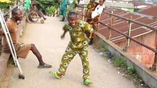 Ayomide Abatti as Young Kashimawo on set of Tunde Kelanis Maami [upl. by Cuttler710]